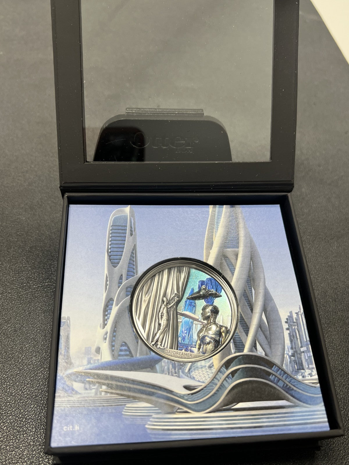 Palau 2022 10$ DAYDREAMER FUTURE 2 oz silver coin with box and COA