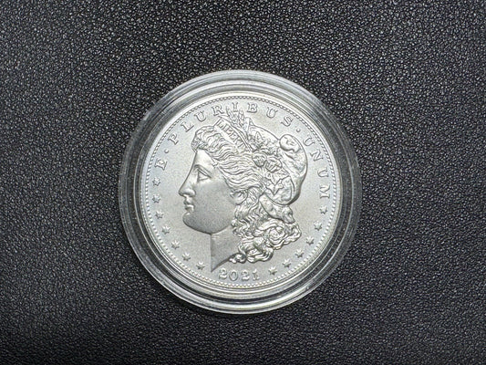 2021 Morgan Silver Dollar New Orleans with O Privy Mark 21XD OGP and COA