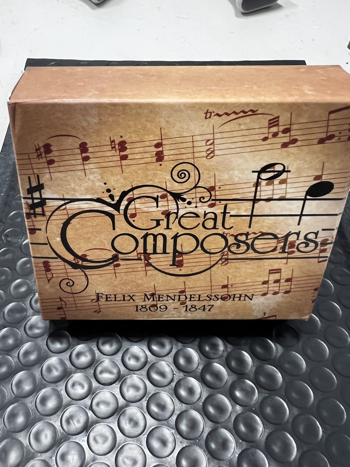 2010 TUVALU: GREAT MUSIC COMPOSERS- A  SET OF 5, 1 OZ . 999 SILVER COINS