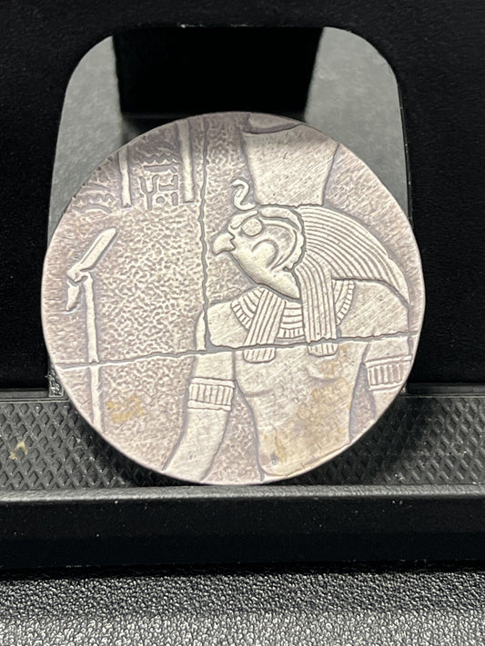 Scottsdale Mint Egyptian Relic Series HORUS Coin 2 oz .999 Silver w/ box & COA