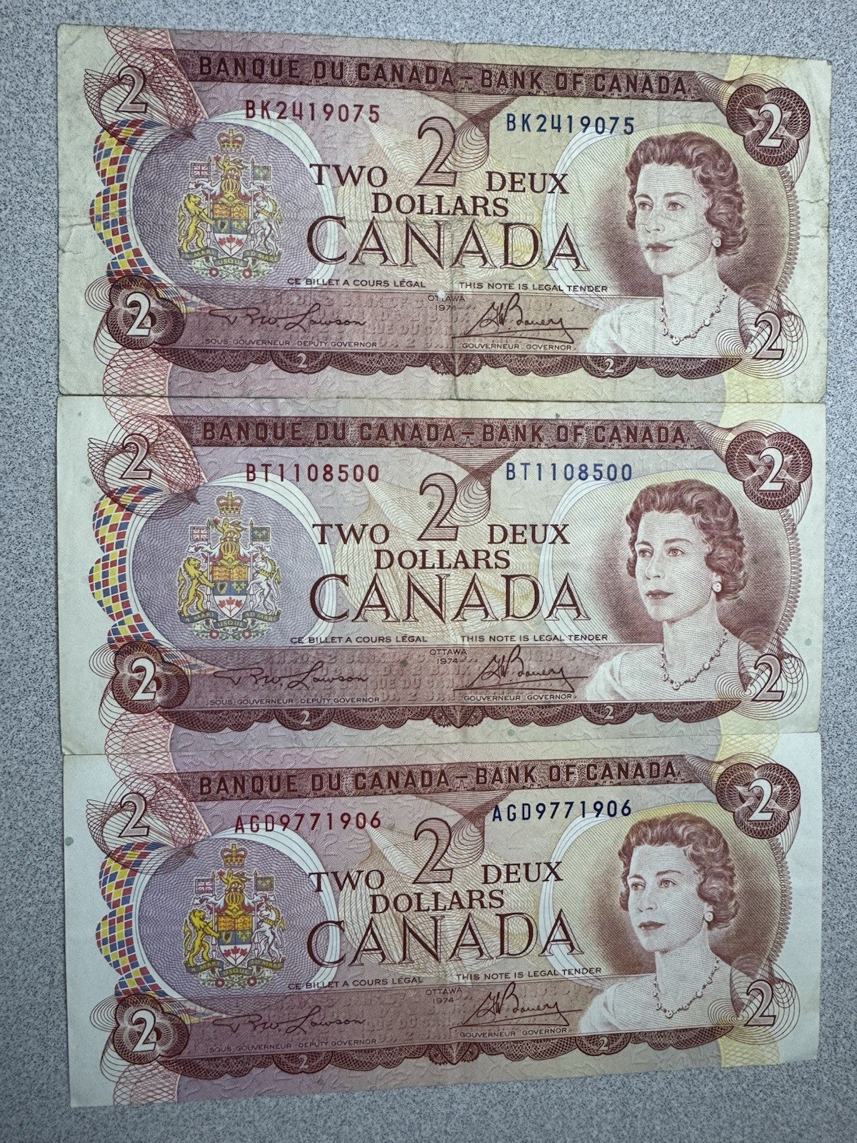28 Notes Canadian Paper Money Lot $1 2 5 25 Cents UNC Fractional Dominion Canada