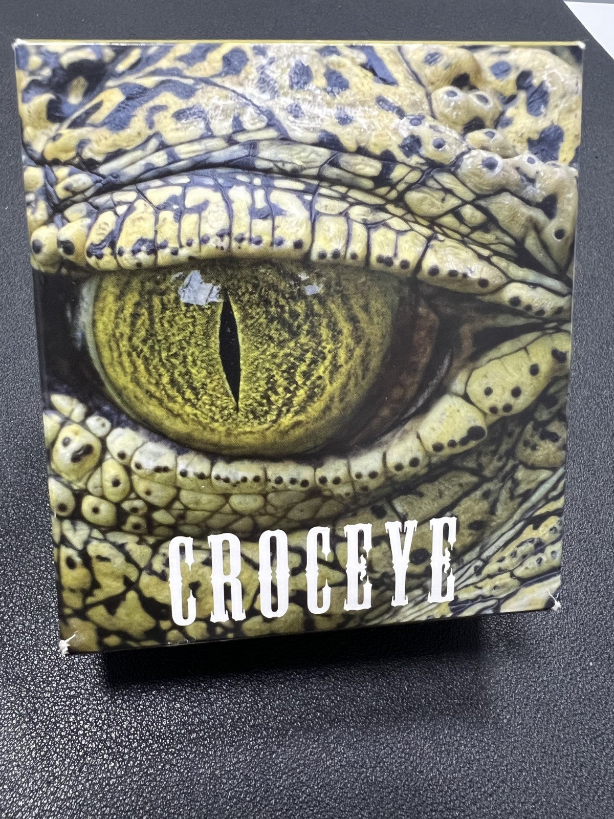 2013 $2 Niue 1 oz CROCEYE Crocodile Animal Skin Silver Coin Box & COA