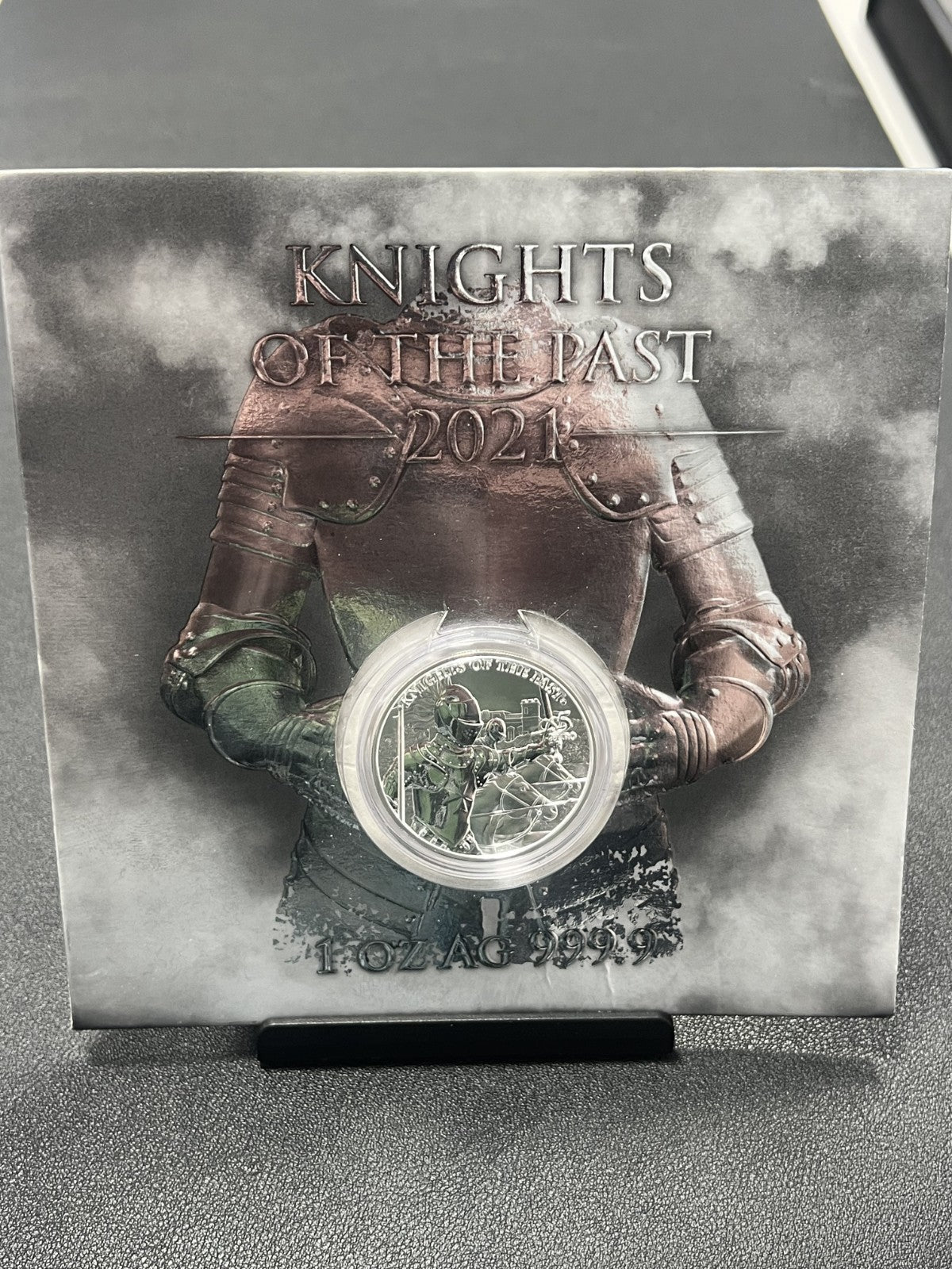 2021 Knights of the Past 5 Euro 1 oz Silver BU .9999 Coin Germania Mint