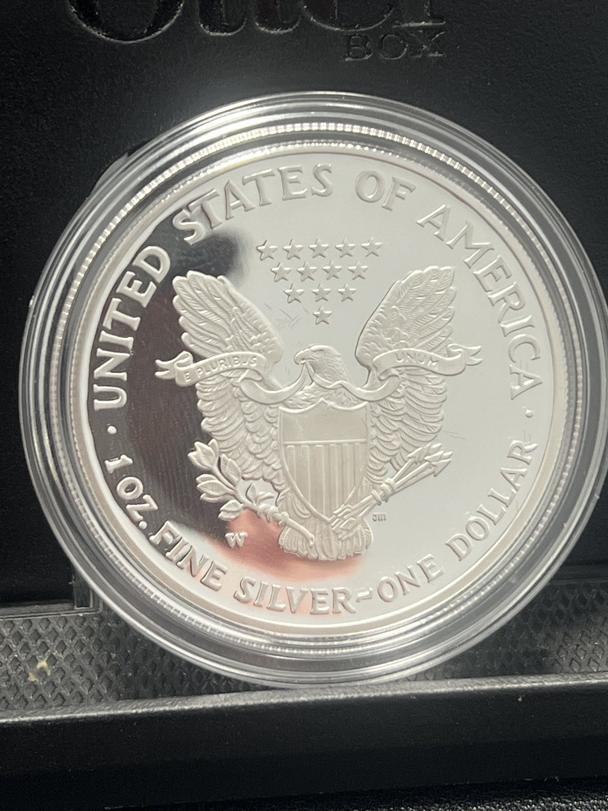 2005-W Proof $1 American Silver Eagle w/ Box and COA