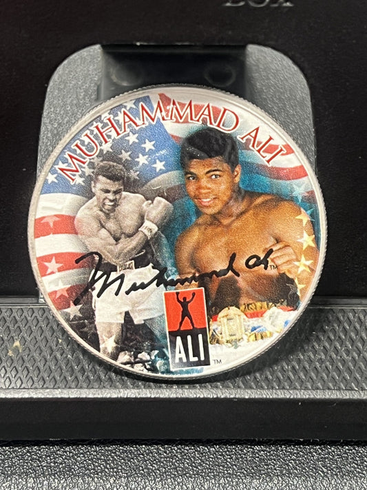 MUHAMMAD ALI 1oz. PURE .999 FINE SILVER AMERICAN U.S. EAGLE (NO CAPSULE)