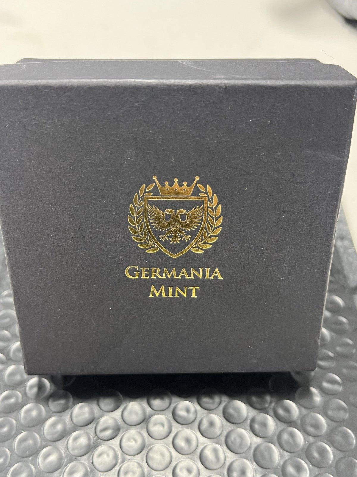2019  Germania Crystal Cross 1 oz silver coin with box & COA