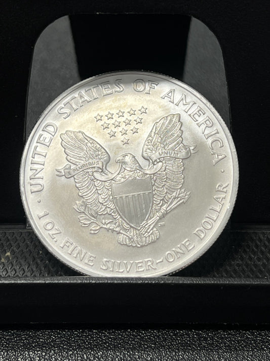 MUHAMMAD ALI 1oz. PURE .999 FINE SILVER AMERICAN U.S. EAGLE (NO CAPSULE)