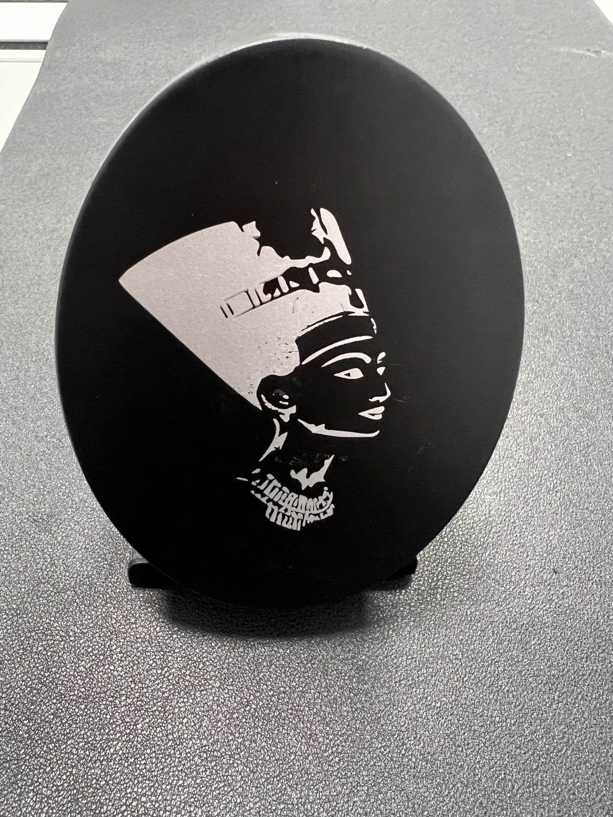 2023 NEFERTITI BUST 3 OUNCE ANTIQUED SILVER with box and COA