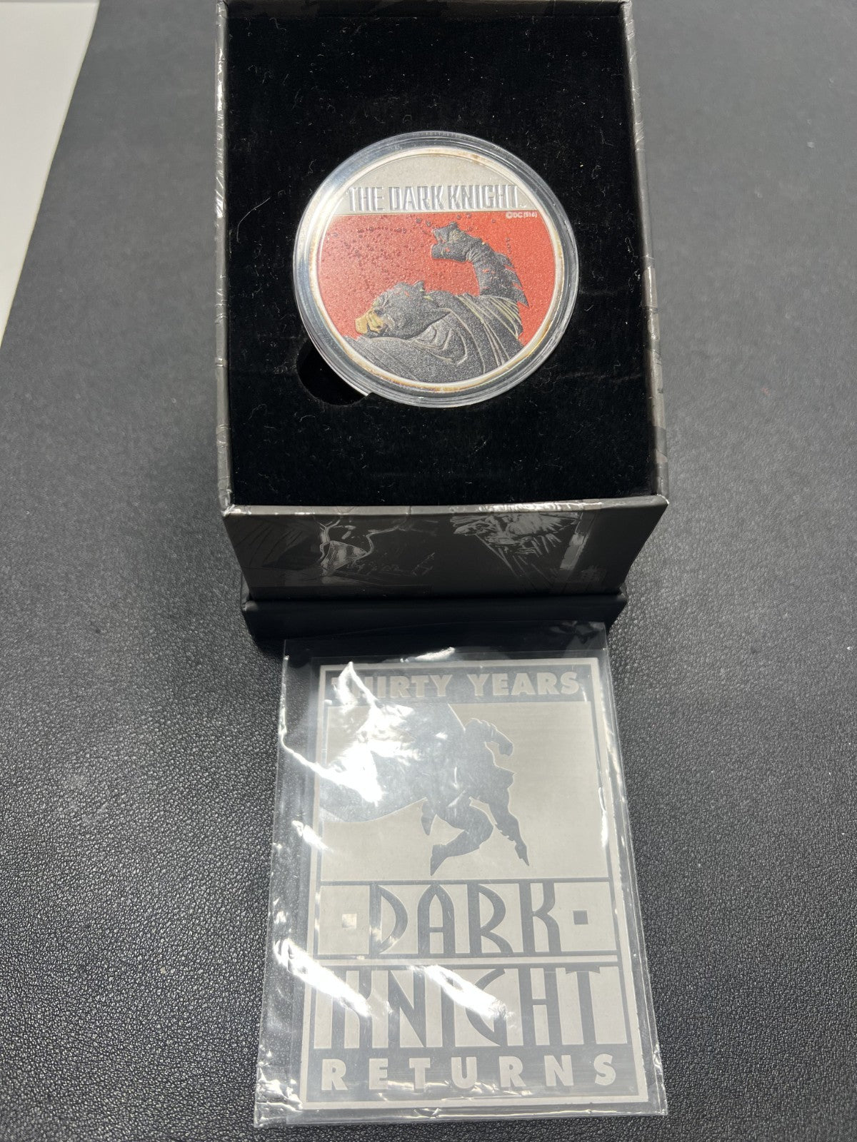 2016 Fiji S$2 The Dark Knight 2 Oz. Colorized coin w/ box and COA
