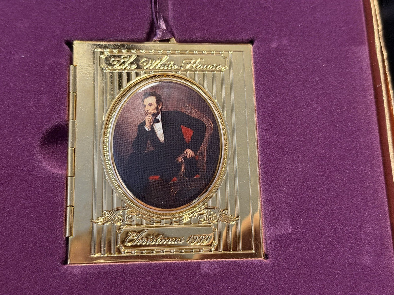 US Mint & White House Collection Holiday Ornament lot Jewelry Christmas