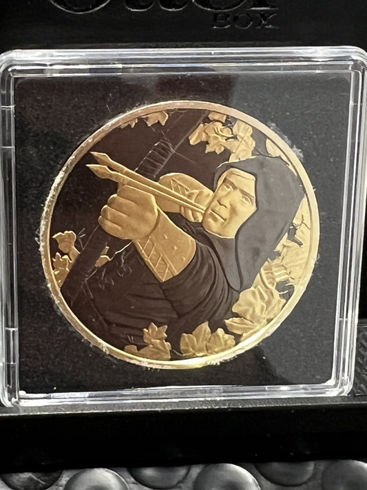2019 Austria 1 oz Silver  - Robin Hood  Golden Ring