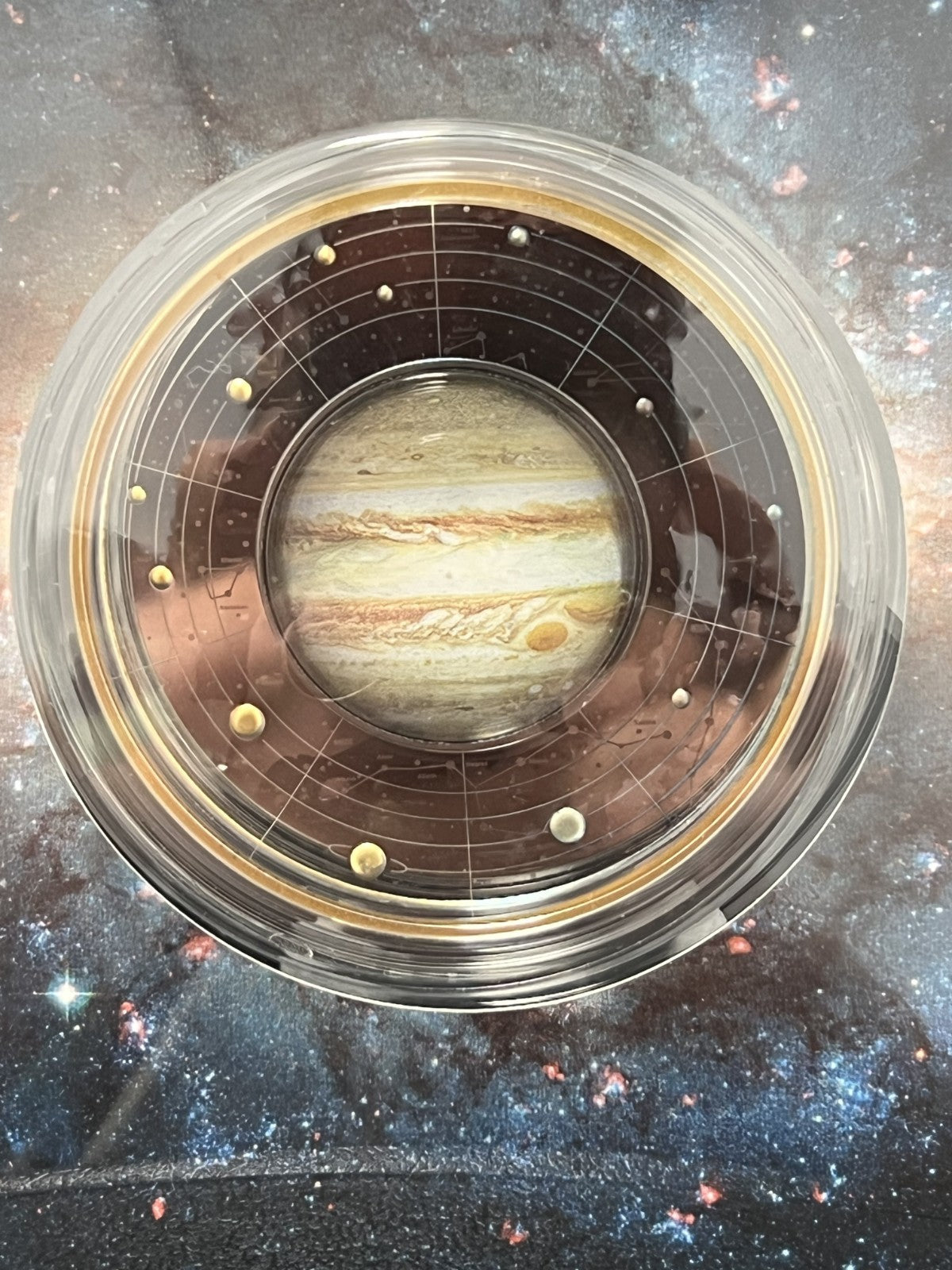 2021 500 Francs Cameroon Planet "Jupiter" .999 Silver Coin with sleeve and COA