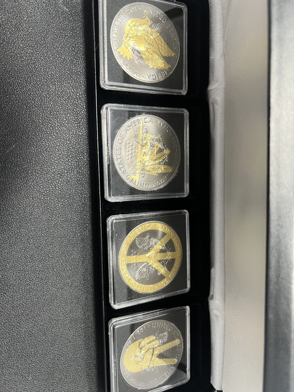 2021 The Year of Peace 4 Seasons Edition ASE .999 Silver/ Ruthenium